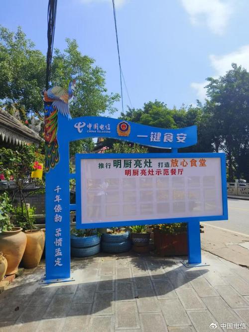 科技赋能食安监管，中国电信孟定分公司联合多方推动“一键食安”落地