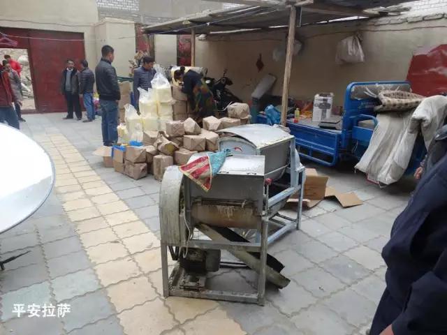 黑作坊私自加工"酥油"被查 奶油及黄油存量达七吨